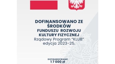 Rządowy Program „KLUB”-edycja 2023-2025.