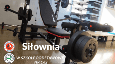 Nowa przestrzeń treningowa dla uczniów i klubu – siłownia w SP 162.